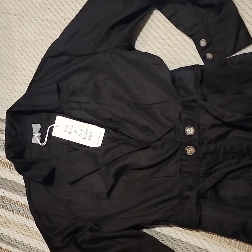 Black Hendrix Boyish Jumpsuit New - Picture 6 of 16